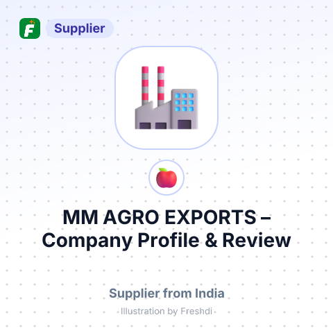 MM AGRO EXPORTS – summary card, no photo uploaded yet