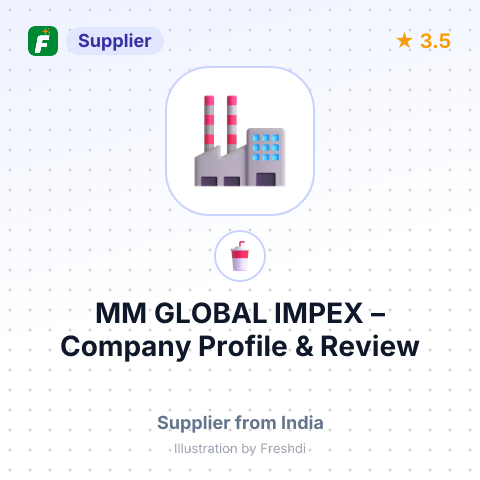 MM GLOBAL IMPEX – summary card, no photo uploaded yet