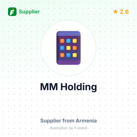 MM Holding – summary card, no photo uploaded yet
