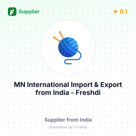 MN International Import & Export  – summary card, no photo uploaded yet