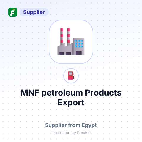 MNF petroleum Products Export – summary card, no photo uploaded yet