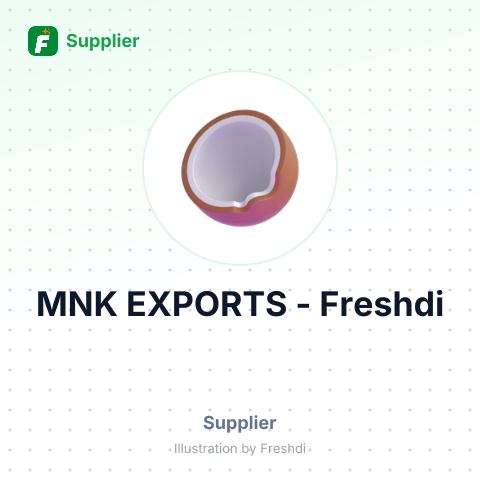 MNK EXPORTS – summary card, no photo uploaded yet