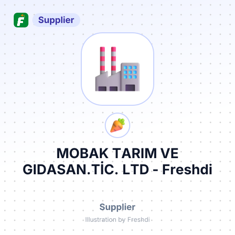 MOBAK TARIM VE GIDASAN.TİC. LTD – summary card, no photo uploaded yet