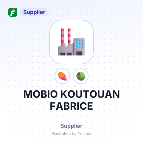 MOBIO KOUTOUAN FABRICE – summary card, no photo uploaded yet