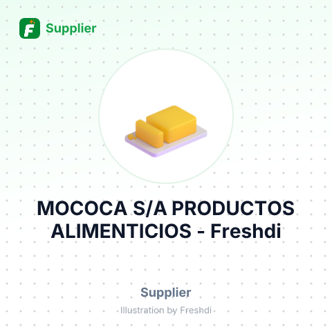 MOCOCA S/A PRODUCTOS ALIMENTICIOS – summary card, no photo uploaded yet
