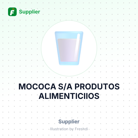 MOCOCA S/A PRODUTOS ALIMENTICIIOS – summary card, no photo uploaded yet