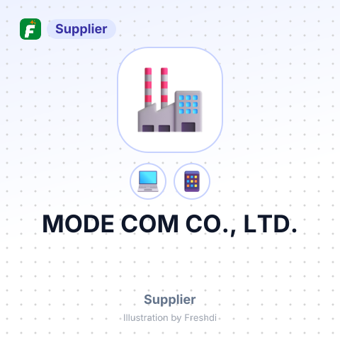 MODE COM CO., LTD. – summary card, no photo uploaded yet