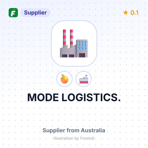MODE LOGISTICS. – summary card, no photo uploaded yet