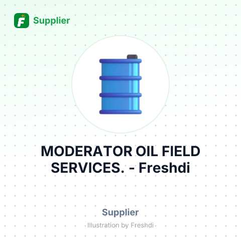 MODERATOR OIL FIELD SERVICES. – summary card, no photo uploaded yet