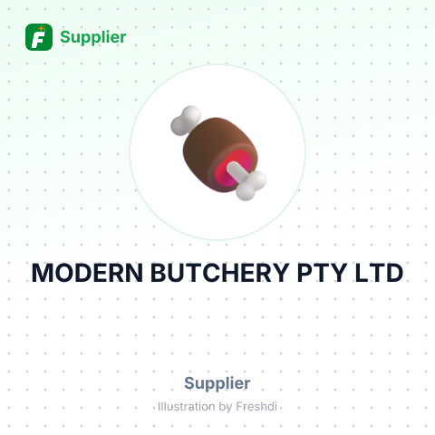 MODERN BUTCHERY PTY LTD – summary card, no photo uploaded yet