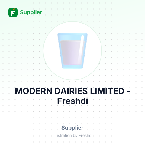 MODERN DAIRIES LIMITED – summary card, no photo uploaded yet