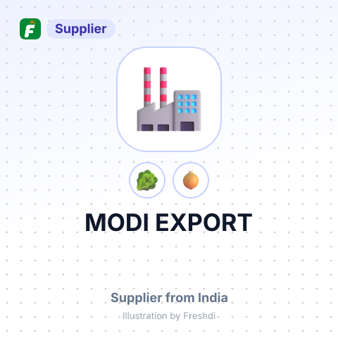 MODI EXPORT – summary card, no photo uploaded yet