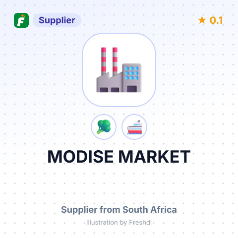MODISE MARKET – summary card, no photo uploaded yet