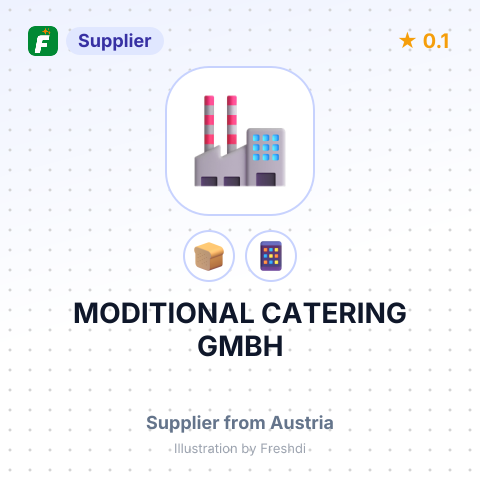 MODITIONAL CATERING GMBH – summary card, no photo uploaded yet
