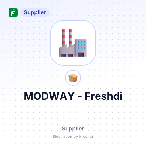 MODWAY – summary card, no photo uploaded yet