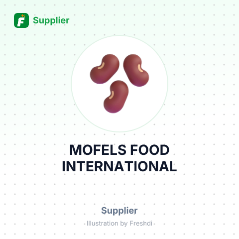 MOFELS FOOD INTERNATIONAL – summary card, no photo uploaded yet