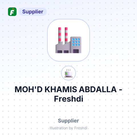 MOH'D KHAMIS ABDALLA – summary card, no photo uploaded yet