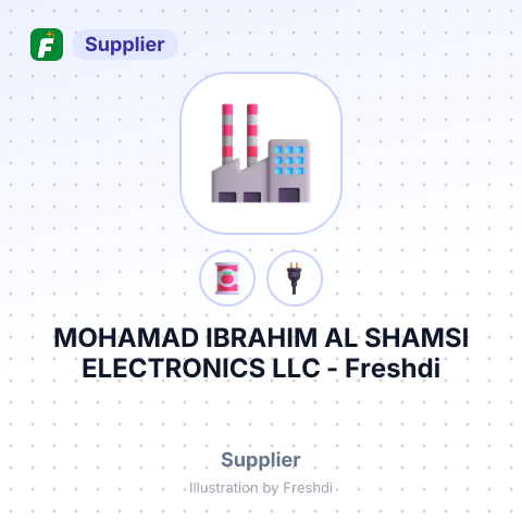 MOHAMAD IBRAHIM AL SHAMSI ELECTRONICS LLC – summary card, no photo uploaded yet