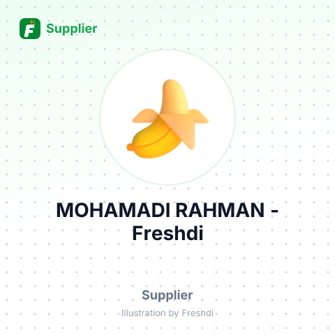 MOHAMADI RAHMAN – summary card, no photo uploaded yet