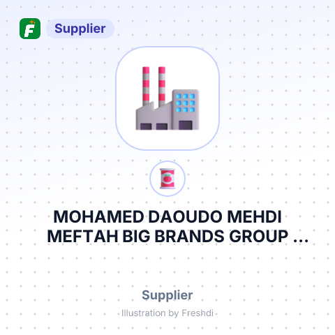 MOHAMED DAOUDO MEHDI MEFTAH BIG BRANDS GROUP SPOLKA KOMAND AKCYJNA – summary card, no photo uploaded yet