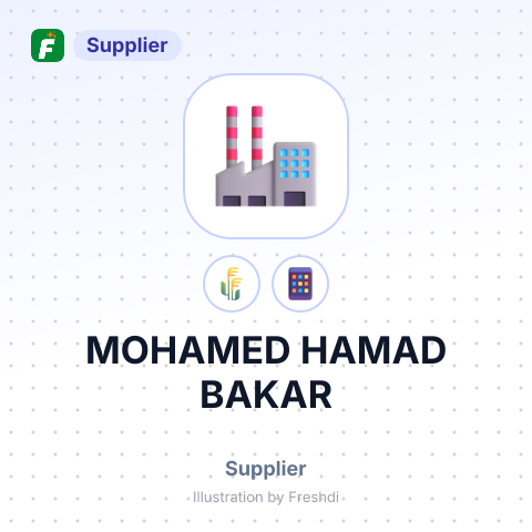 MOHAMED HAMAD BAKAR – summary card, no photo uploaded yet