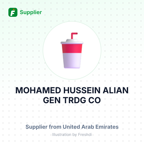 MOHAMED HUSSEIN ALIAN GEN TRDG CO – summary card, no photo uploaded yet