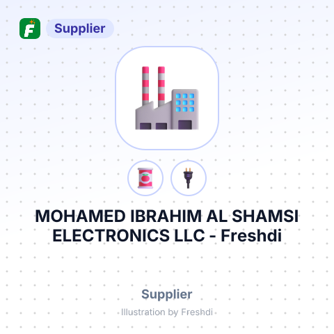 MOHAMED IBRAHIM AL SHAMSI ELECTRONICS LLC – summary card, no photo uploaded yet