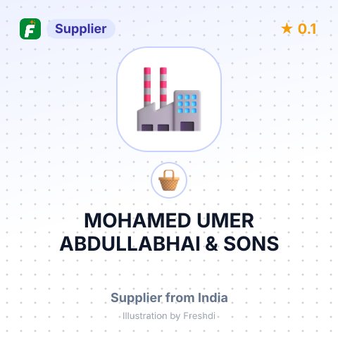 MOHAMED UMER ABDULLABHAI & SONS – summary card, no photo uploaded yet