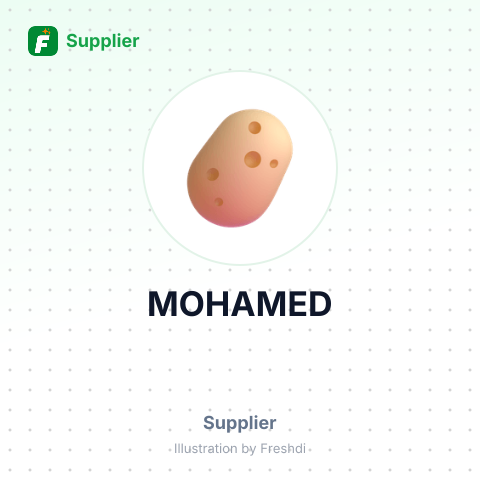 MOHAMED – summary card, no photo uploaded yet