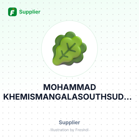 MOHAMMAD KHEMISMANGALASOUTHSUDAN – summary card, no photo uploaded yet