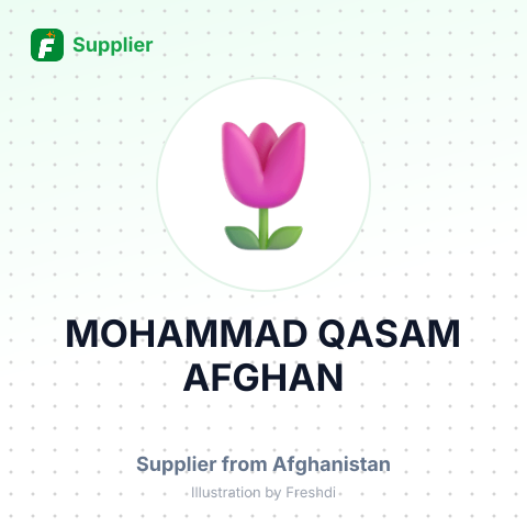 MOHAMMAD QASAM AFGHAN – summary card, no photo uploaded yet