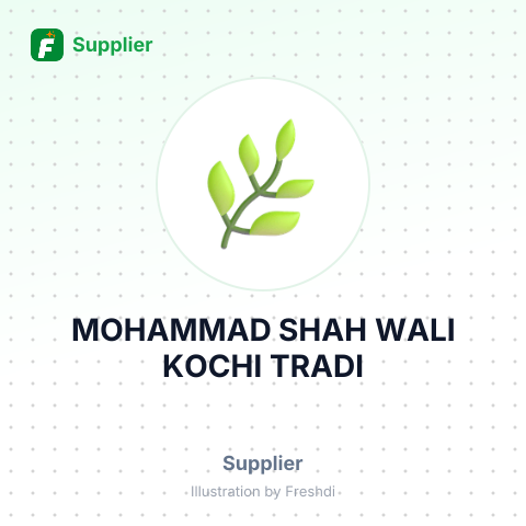MOHAMMAD SHAH WALI KOCHI TRADI – summary card, no photo uploaded yet