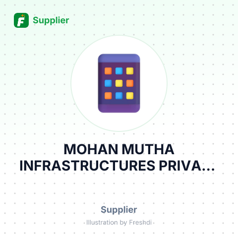 MOHAN MUTHA INFRASTRUCTURES PRIVATE LIMITED – summary card, no photo uploaded yet