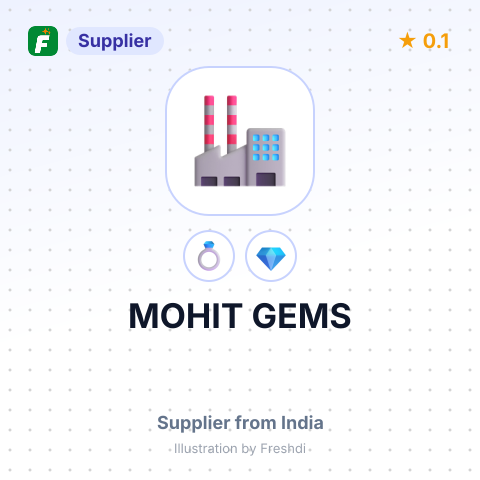 MOHIT GEMS – summary card, no photo uploaded yet