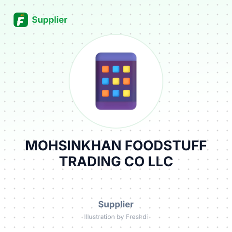 MOHSINKHAN FOODSTUFF TRADING CO LLC – summary card, no photo uploaded yet