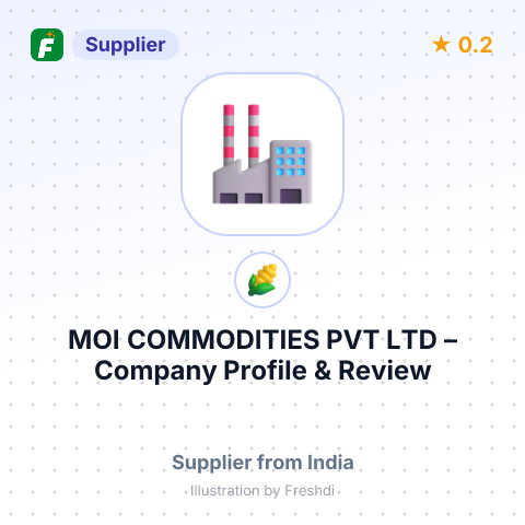 MOI COMMODITIES PVT LTD – summary card, no photo uploaded yet