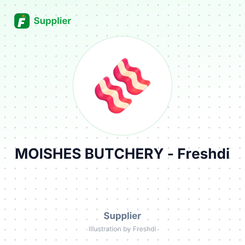 MOISHES BUTCHERY – summary card, no photo uploaded yet