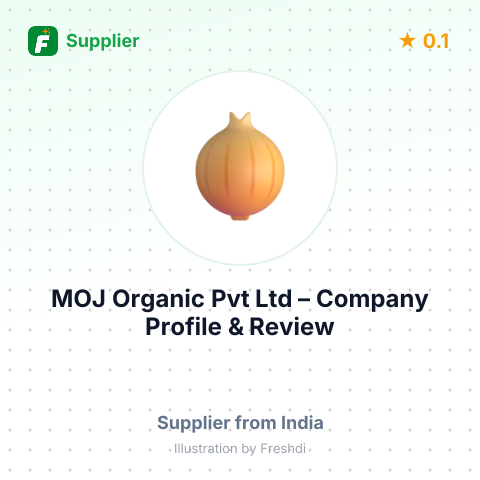 MOJ Organic Pvt Ltd – summary card, no photo uploaded yet