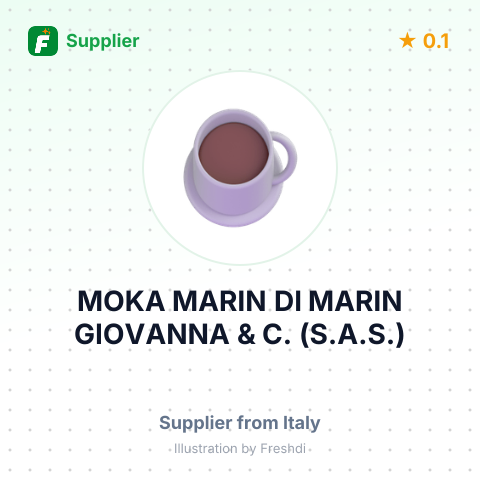 MOKA MARIN DI MARIN GIOVANNA & C. (S.A.S.) – summary card, no photo uploaded yet