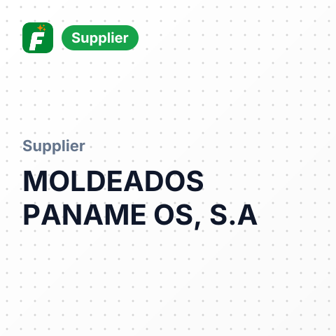 MOLDEADOS PANAME OS, S.A – summary card, no photo uploaded yet