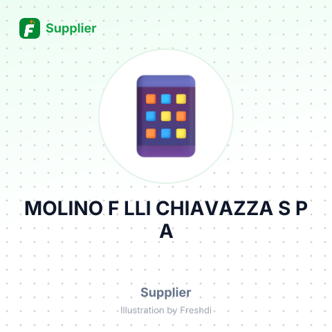 MOLINO F LLI CHIAVAZZA S P A – summary card, no photo uploaded yet
