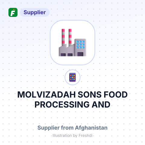 MOLVIZADAH SONS FOOD PROCESSING AND – summary card, no photo uploaded yet