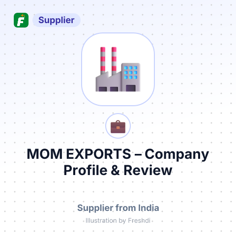 MOM EXPORTS – summary card, no photo uploaded yet