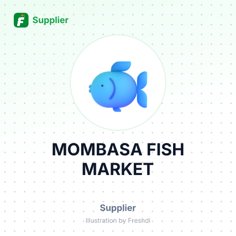 MOMBASA FISH MARKET – summary card, no photo uploaded yet
