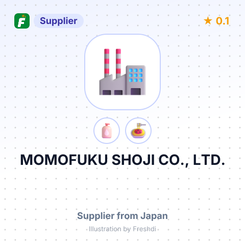 MOMOFUKU SHOJI CO., LTD. – summary card, no photo uploaded yet