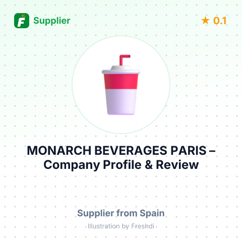 MONARCH BEVERAGES PARIS – summary card, no photo uploaded yet