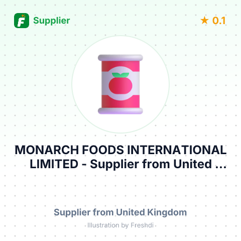 MONARCH FOODS INTERNATIONAL LIMITED – summary card, no photo uploaded yet