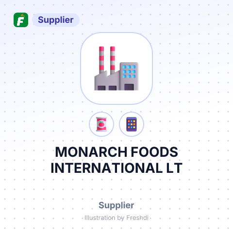 MONARCH FOODS INTERNATIONAL LT – summary card, no photo uploaded yet
