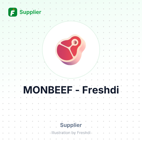 MONBEEF – summary card, no photo uploaded yet