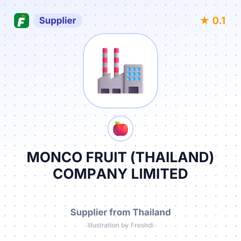 MONCO FRUIT (THAILAND) COMPANY LIMITED – summary card, no photo uploaded yet